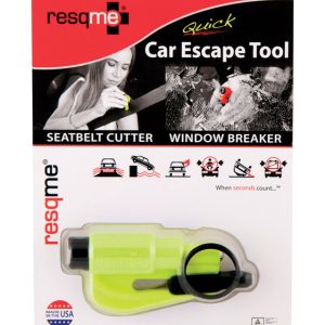 Resqme 1 pc Car Escape Rescue Tool