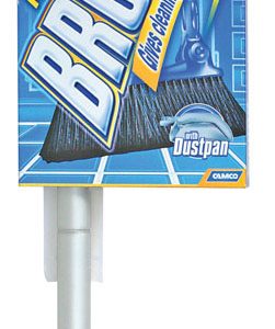 Camco Adjustable Broom and Dustpan 32 oz