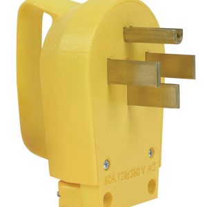 Camco 2.9 in. 50 amps RV Male Plug Replacement 50 AMP 1 pk