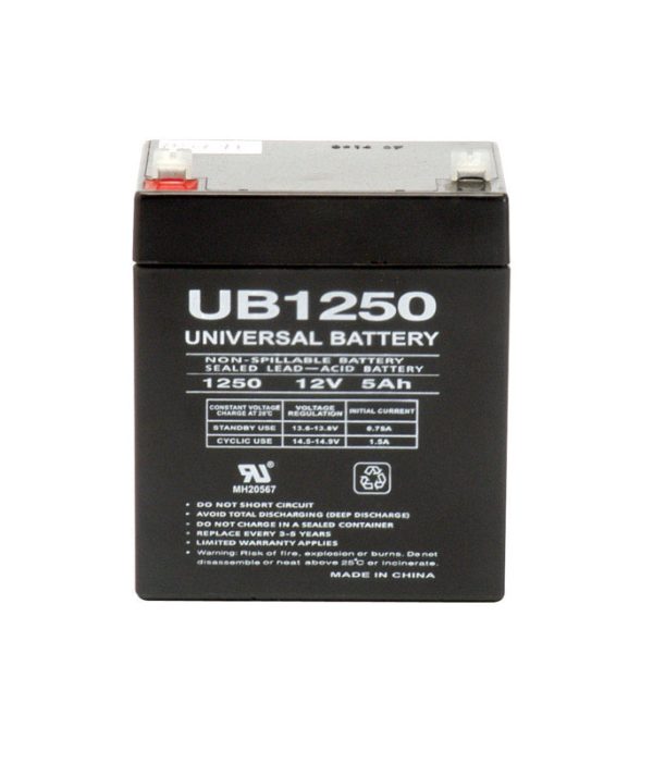 UPG UB1250 5 amps Lead Acid Battery