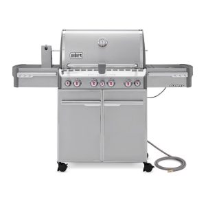 Weber Summit S-470 4 Burner Natural Gas Grill Stainless Steel