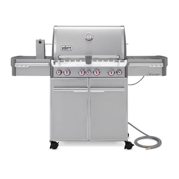 Weber Summit S-470 4 Burner Natural Gas Grill Stainless Steel
