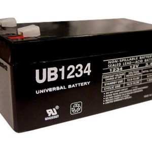 UPG UB1234 3.4 Ah Lead Acid Battery