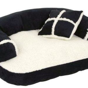 Petmate Assorted Sheepskin Pet Bed 16 in. H X 20 in. W X 9 in. L