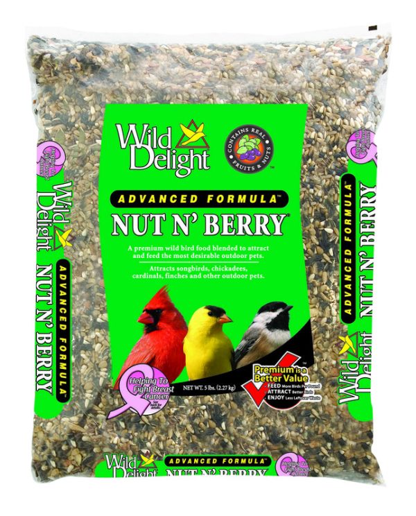 Wild Delight Nut N Berry Assorted Species Sunflower Kernels Wild Bird ...