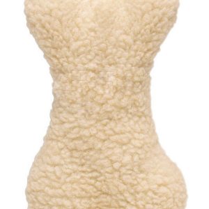 Boss Pet Digger's White Bone Plush Fleece Bone Dog Toy Large 1 pk