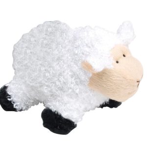 Boss Pet Digger's Multicolored Sheep Plush Dog Toy Large 1 pk