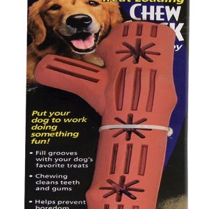 Boss Pet Brown Rubber Chew Stick Dog Toy Large 1 pk