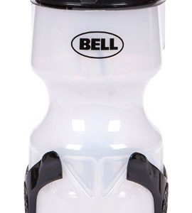 Bell Sports Quencher 150 Plastic Water Bottle and Cage 22 oz Clear