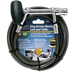 Reese Towpower 2.66 lb. cap. Receiver Lock and Cable