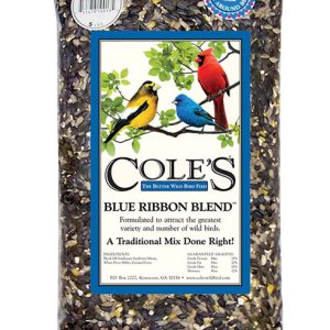 Cole's Blue Ribbon Blend Assorted Species Black Oil Sunflower Wild Bird Food 5 lb