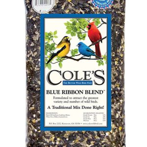 Cole's Blue Ribbon Blend Assorted Species Black Oil Sunflower Wild Bird Food 10 lb