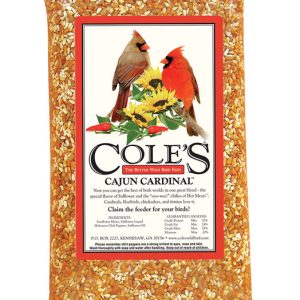 Cole's Cajun Cardinal Assorted Species Sunflower Meats Wild Bird Food 10 lb