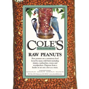 Cole's Assorted Species Raw Peanuts Wild Bird Food 5 lb