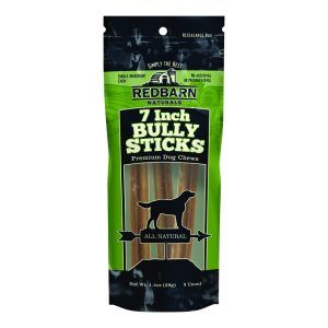 Redbarn Naturals Beef Grain Free Chews For Dogs 7 in. 3 pk