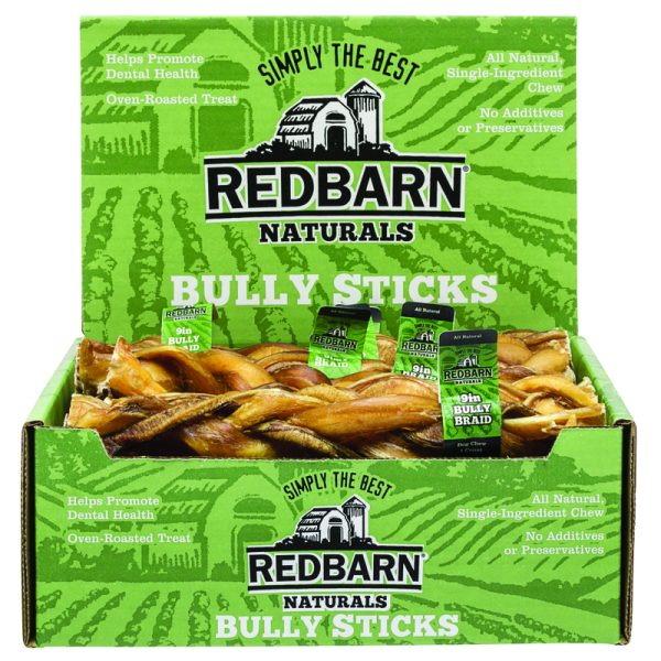 Redbarn Naturals Beef Grain Free Chews For Dogs 9 in. 1 pk