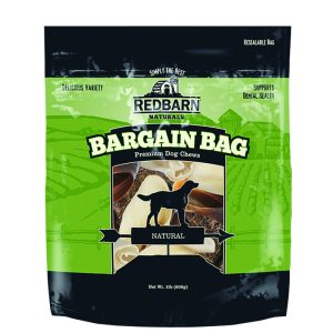 Redbarn Naturals Bargain Bag Mixed Flavors Chews For Dogs 14 in. 1 pk