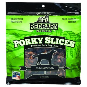 Redbarn Naturals Porky Slices Grain Free Chews For Dogs 12 in. 1 pk