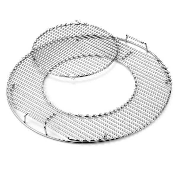 Weber Gourmet BBQ System Hinged Grill Grate 21.5 in. 21.5 in. L X 21.5 in. W