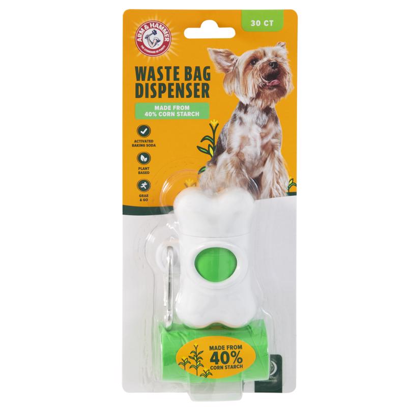 Arm & Hammer Plastic Dispenser with Waste Bag 1 pk - PaintPlace New York