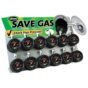 Slime 60 psi Dial Tire Pressure Gauge Display