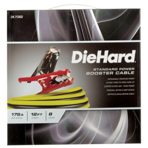 DieHard 12 ft. 8 Ga. Standard Booster Cable 175 amps
