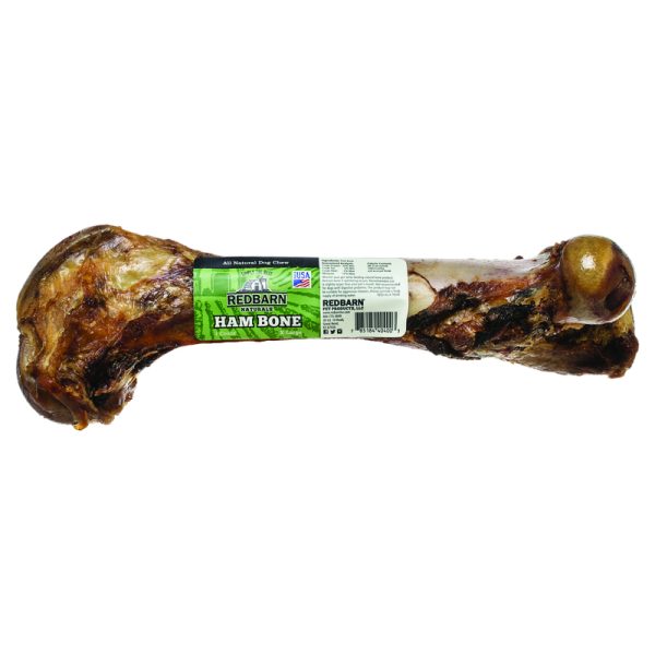 Redbarn Naturals Pork Ham Bone Grain Free Bone For Dogs 9 in. 1 pk
