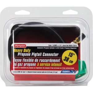 Camco 15 in. L Pigtail Propane Hose Connector 1 pk