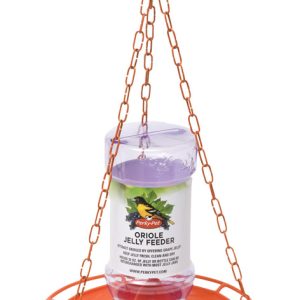 Perky-Pet Oriole 32 oz Metal/Plastic Nectar Feeder 3 ports