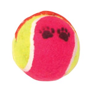 Boss Pet Digger's Multicolored Tennis Balls Rubber Pet Tennis Balls Large