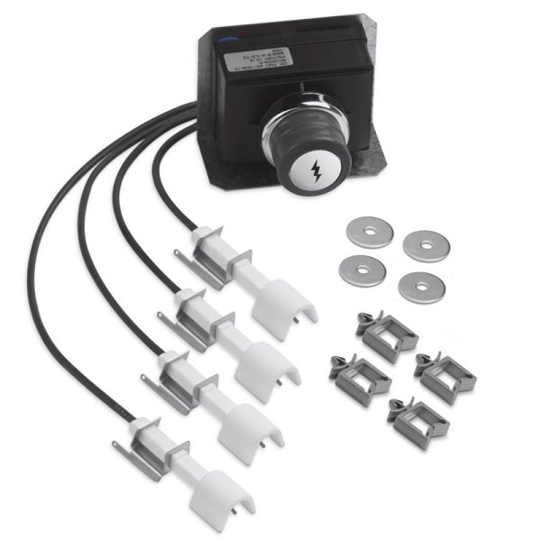 Weber Plastic Igniter Kit 3.2 in. L X 3.1 in. W