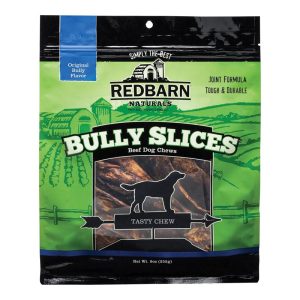 Redbarn Bully Slices All Size Dogs All Ages Rawhide Chips Beef Bully 3 in. L 1 pk