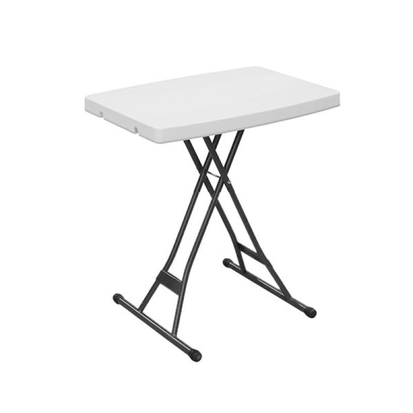 Living Accents 18 in. W X 27 in. L Rectangular Folding Tray Table
