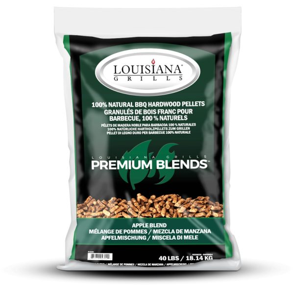 Louisiana Grills Wood Pellets All Natural Apple 40 lb