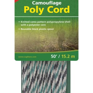 Coghlan's Camouflage Tent Cord 0.25 in. W X 50 ft. L 1 pk