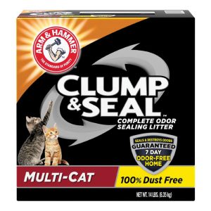 Arm & Hammer Clump & Seal No Scent Cat Litter 14 lb