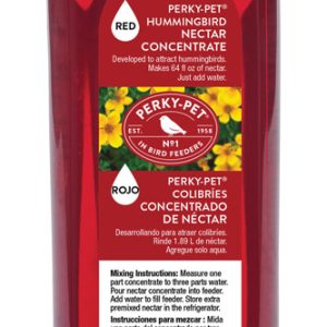 Perky-Pet Hummingbird Sucrose Nectar Concentrate 16 oz
