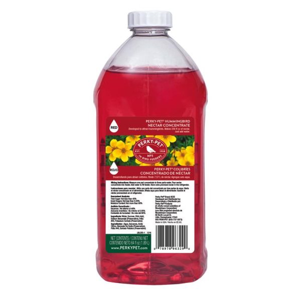 Perky-Pet Hummingbird Sucrose Nectar Concentrate 64 oz