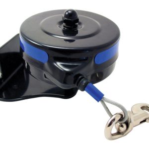 Howard Pet Blue Metal Tie Out Reel Medium