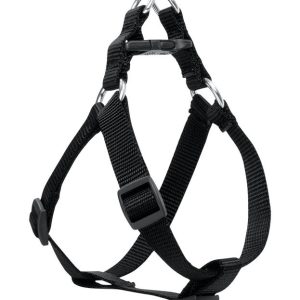 Lupine Pet Basic Solids Black Black Nylon Dog Harness