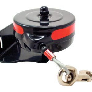 Howard Pet Red Metal Tie Out Reel Large