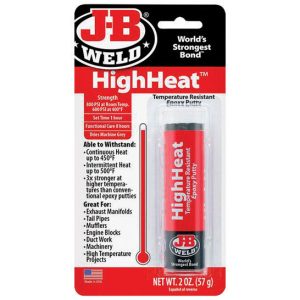 J-B Weld High Heat High Strength Automotive Epoxy Putty 2 oz