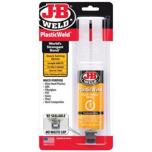 J-B Weld Plastic Weld High Strength Automotive Epoxy Gel 0.85 oz