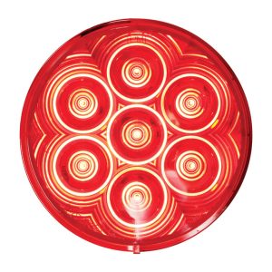 Peterson Red Round Stop/Tail/Turn Light Kit