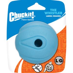 Chuckit! Blue Ball Rubber Dog Toy Large 1 pk