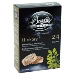 Bradley Smoker All Natural Hickory All Natural Wood Bisquettes 24 pk