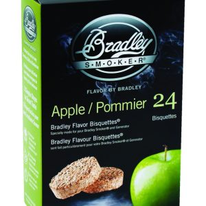 Bradley Smoker All Natural Apple All Natural Wood Bisquettes 24 pk