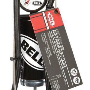 Bell Sports Steel Bike Pump Black/Silver