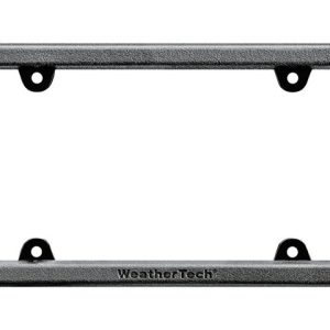 WeatherTech Black Polycarbonate License Plate Bumper Frame