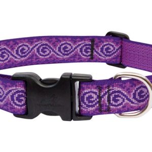 Lupine Pet Original Designs Multicolor Jelly Roll Nylon Dog Adjustable Collar